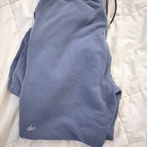ALO Yoga Soft Blue Joggers